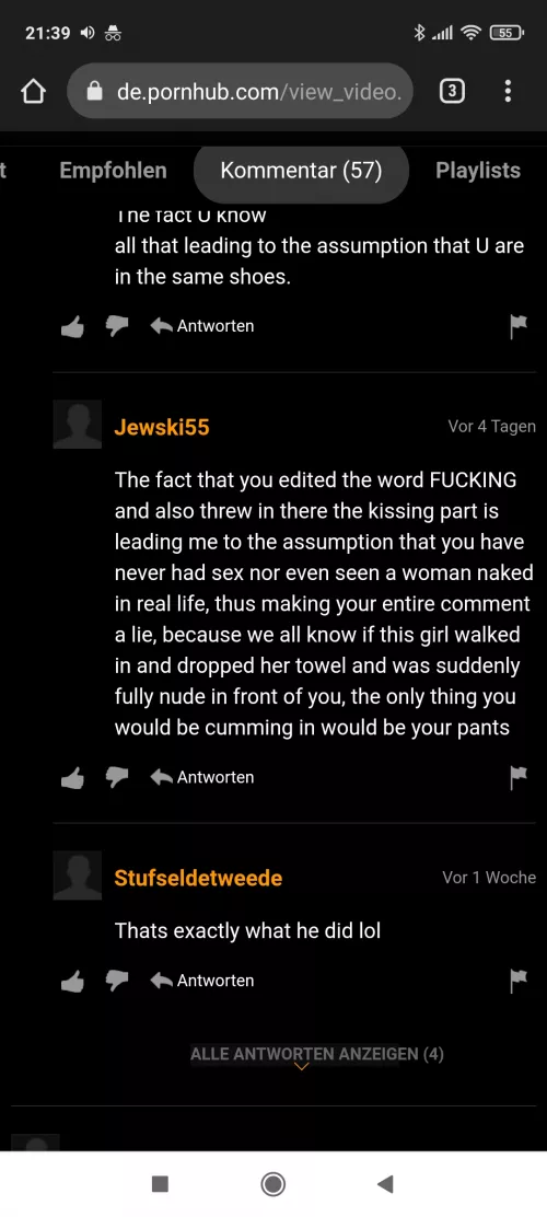 Fam got roasted by WholesomeKnees