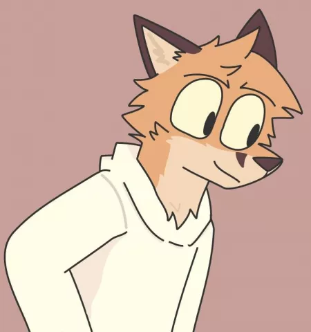 Fan of hoodies 🤩 (by me, Littlef7072 on twitter) by fox_somewhere