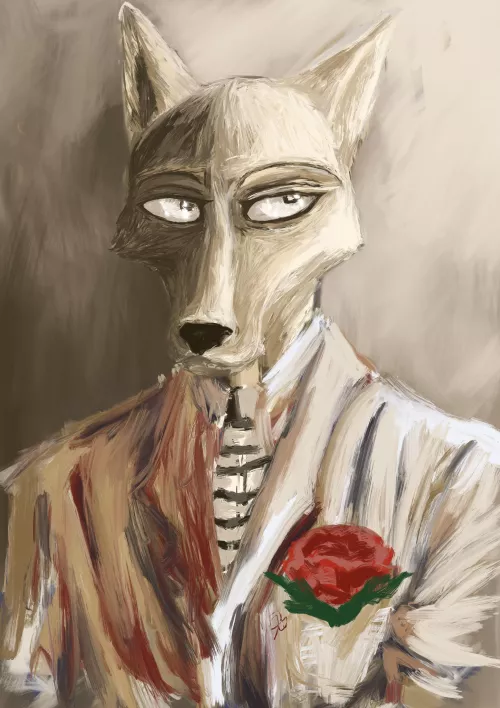 Fancy boi (fan art by me) by Amrys_art