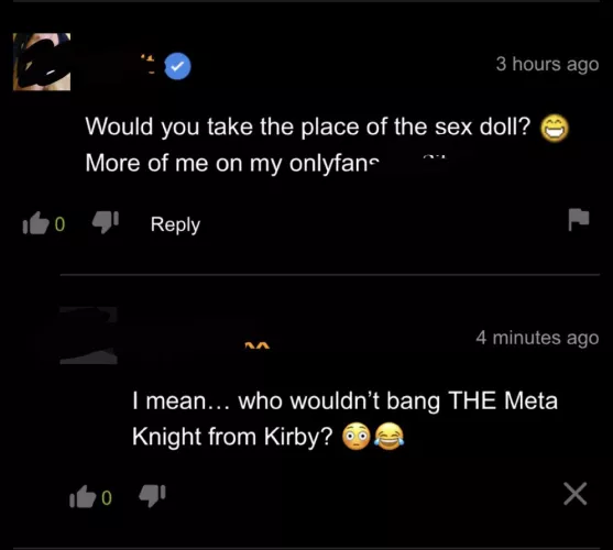 Fap2It actually does sound exactly like Meta Knight from Kirby Right Back At Ya I can’t y’all- by artsy_foxx