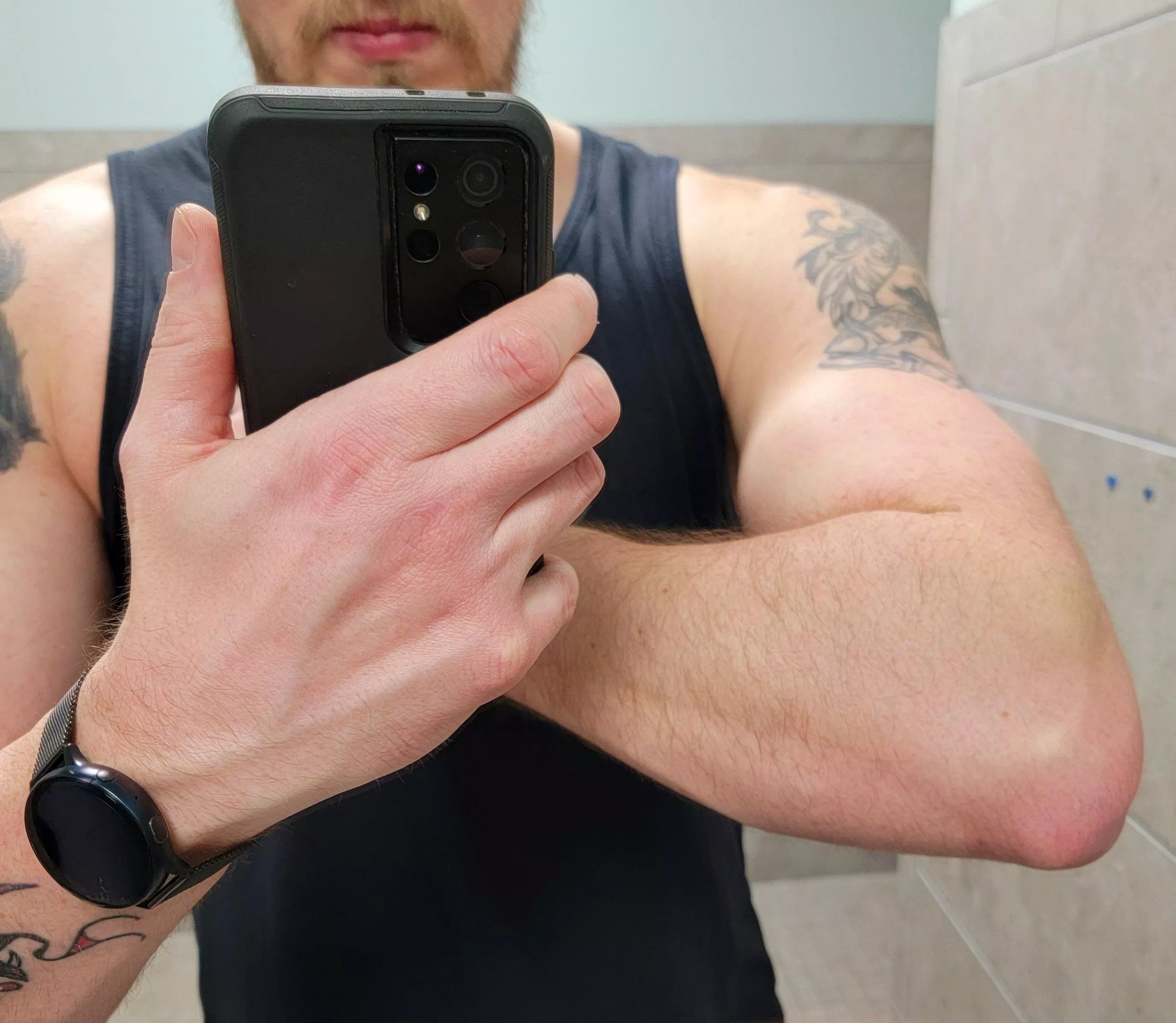 Farmers carries got my forearms burning posted by Colossal_crunch