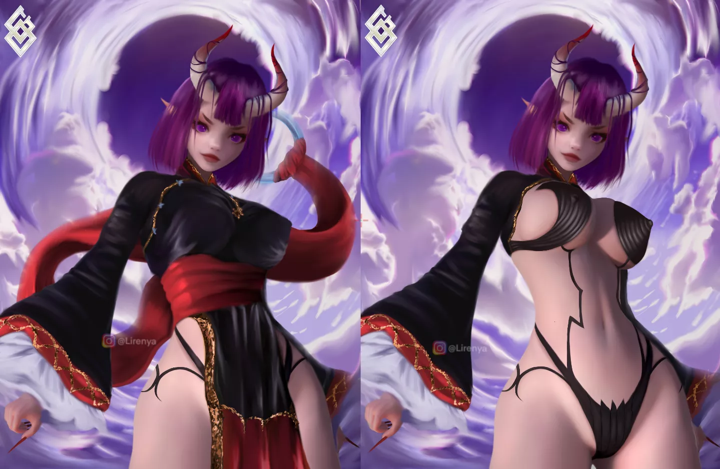 Fate/GrandOrder : ShutenDouji (Lirenya) posted by Ik4erus