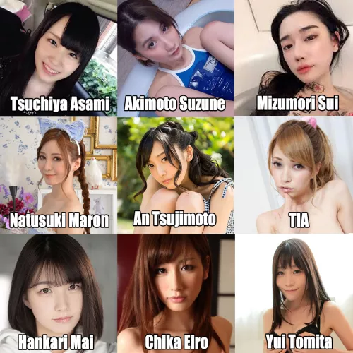 Fav Jav Idols 3x3 by seo-master-hentai