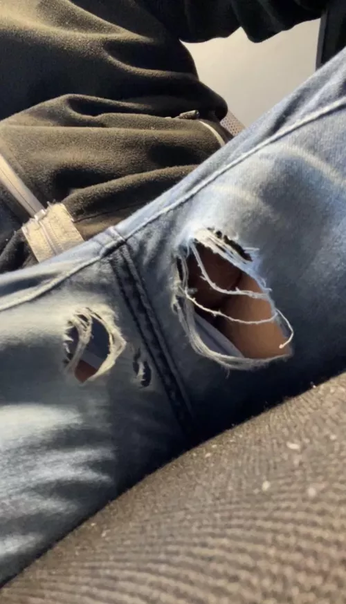 Favorite jeans to go to work by letsgetthingsgay