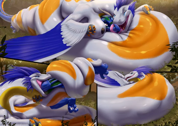 Fear And Pleasure By Inkanyamba [furry][scalie][oral][hypnosis][F/m] by albrecht_wsd65