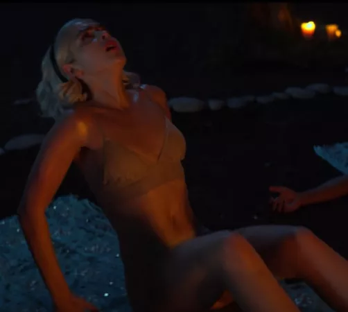 Feeding Kiernan Shipka by kelkser44