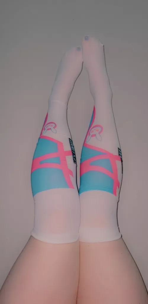 Feel cutes..hope someone likes these on me =) by foxxcii