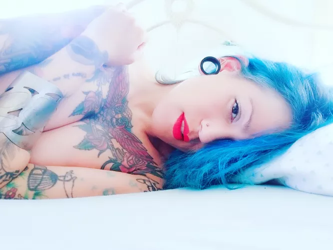 Feelin' blue by Irreverent_Unicorn