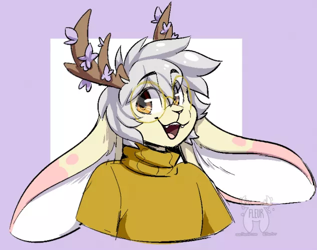 Feelin good! (Art by me: @Fleurfurr on twitter) by Fleurfurr