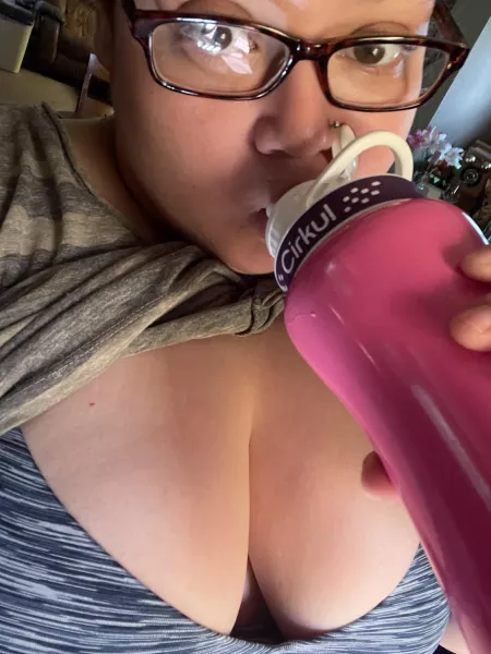 Feeling a little…...... thirsty today. 😘 by whatyoucanthave12201