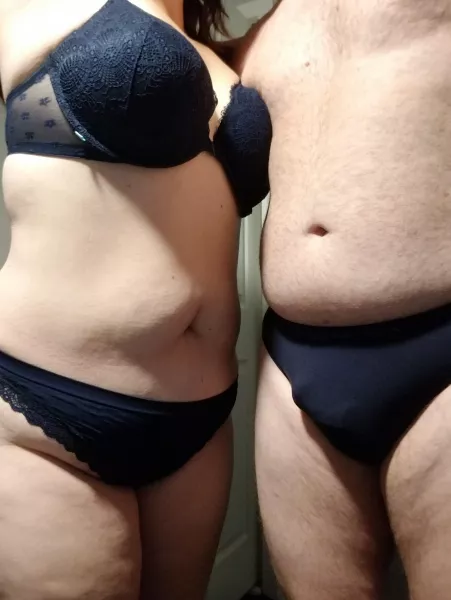 Feeling Blue, But Smiling [MF] [OC] by coybotmean