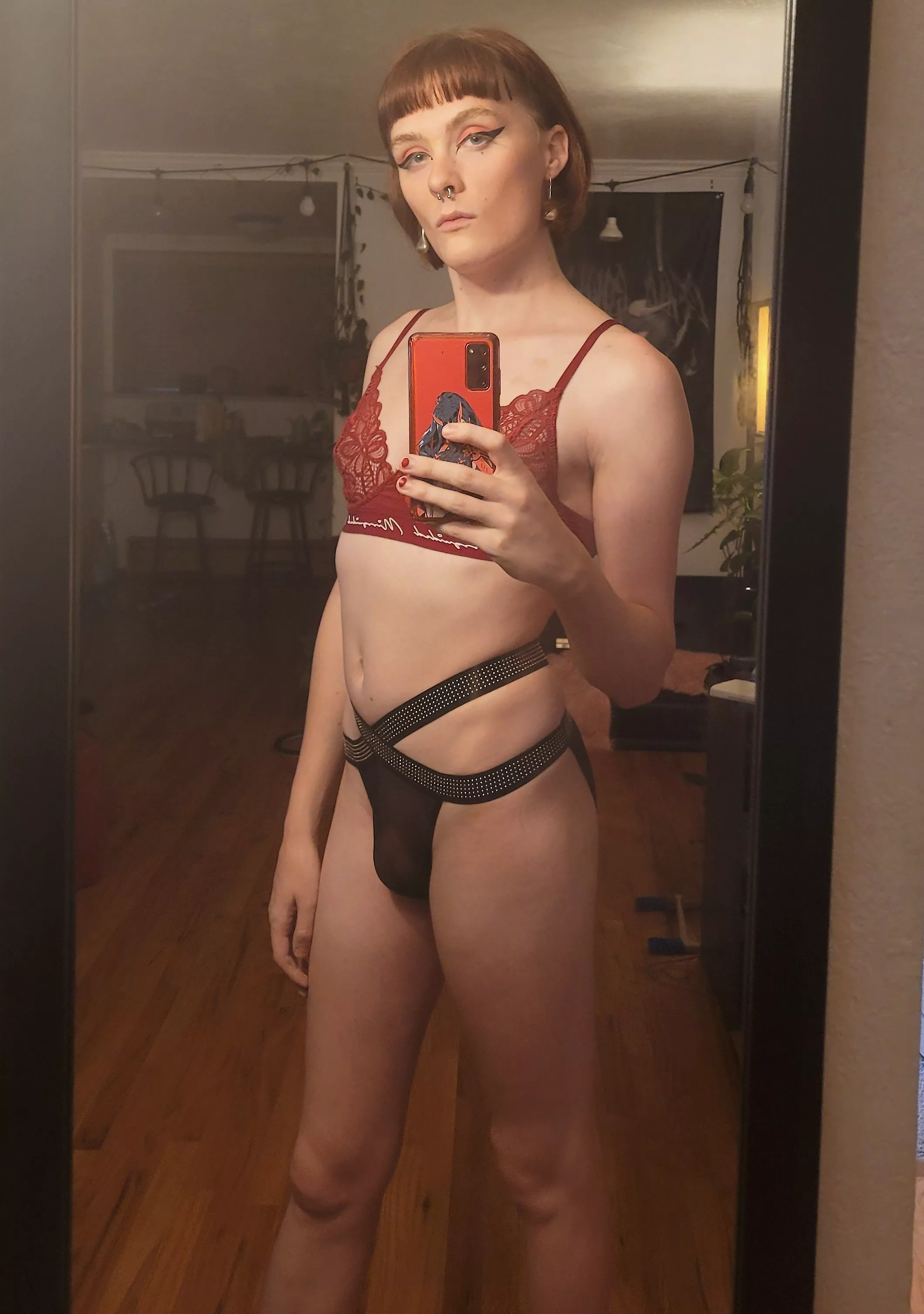 Feeling both hot AND strong today! posted by RedValerie