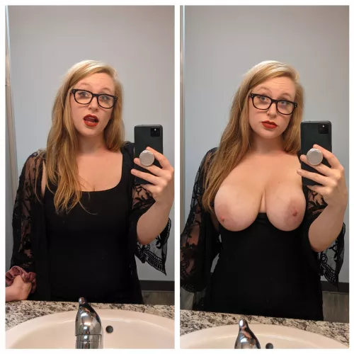 Feeling cute at work 🥰 by Luna-X-Luv