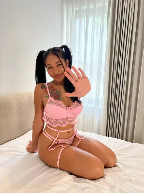 Feeling cute 🥰 Do you guys like my new lingerie? by Dianna-Daniels