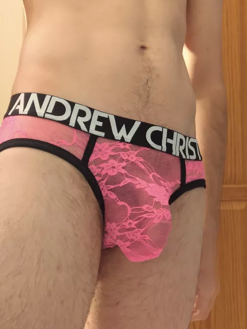 Feeling cute in my pink lace 🥰 by Remote_Persimmon_297