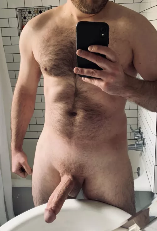 Feeling good this morning ;) by hornyinpgh