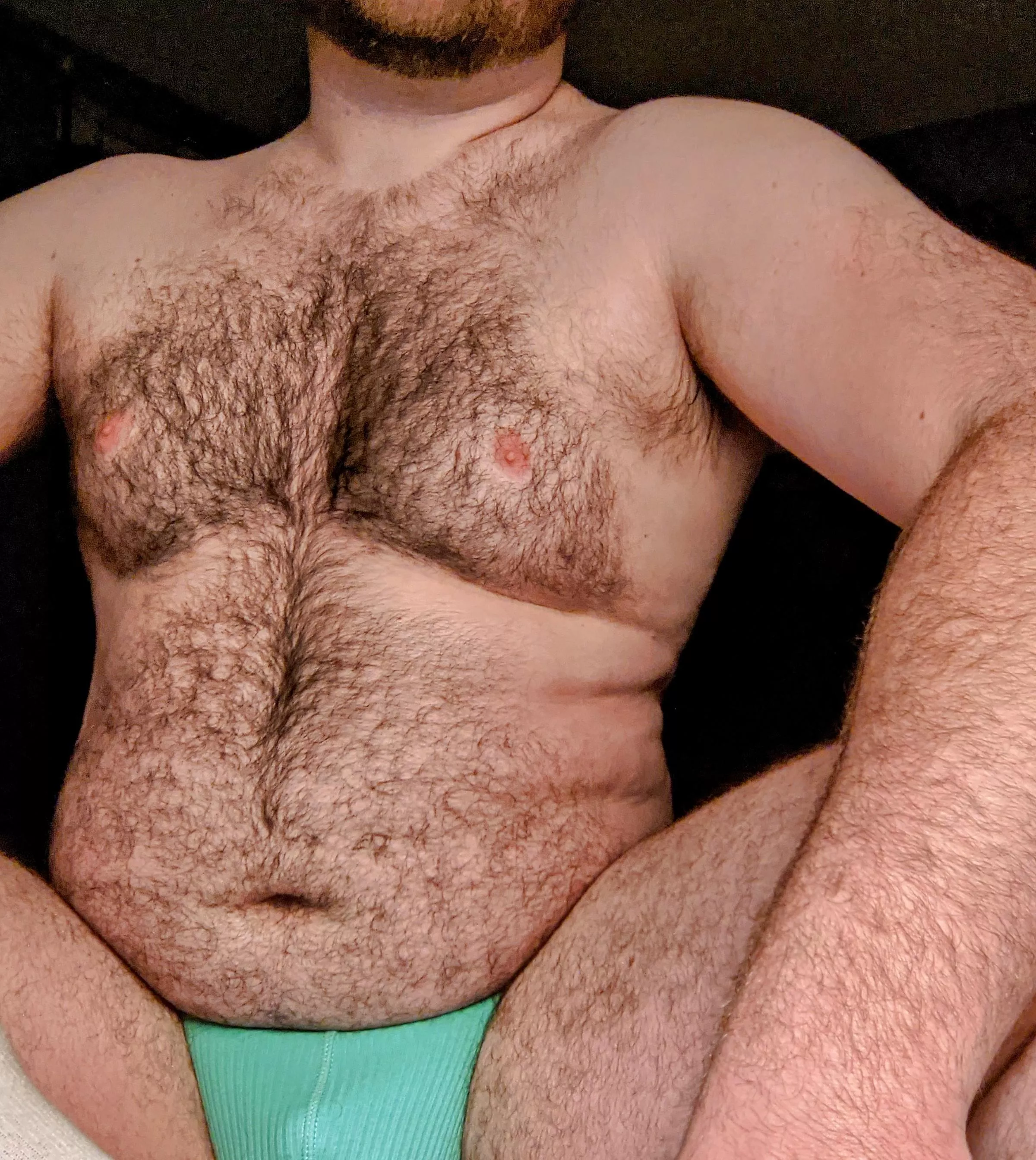 feeling pretty beefy after lunch 🐮 posted by EmeraldCub