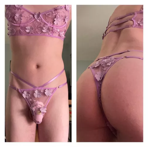 Feeling so smooth clean shaven ☺️ by sisybo7