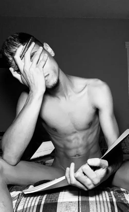 Feeling the stress of finals by Jay323567