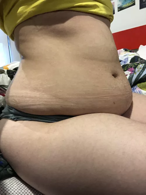 feeling very full after a jumbo cinema popcorn combo by aliresaenz