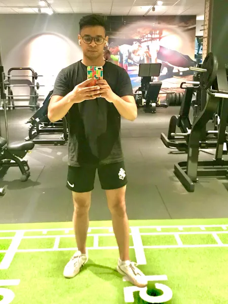 Feels good to be in the gym after such a long time by raunaknarooka