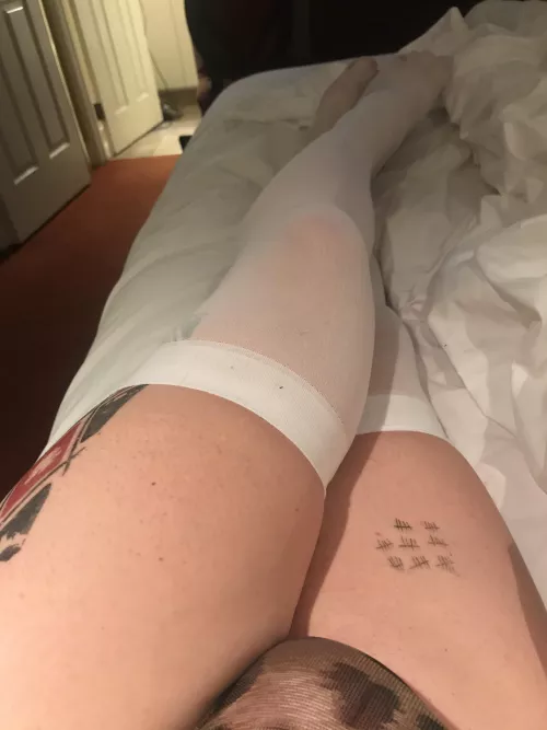 Feet in white by EveWilliams3383