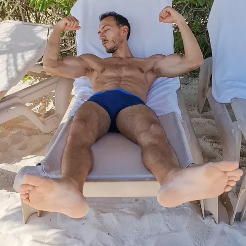 Feet or Biceps ? by FitManDan1