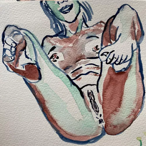 Feet, still progressing, art be me by mfshinji