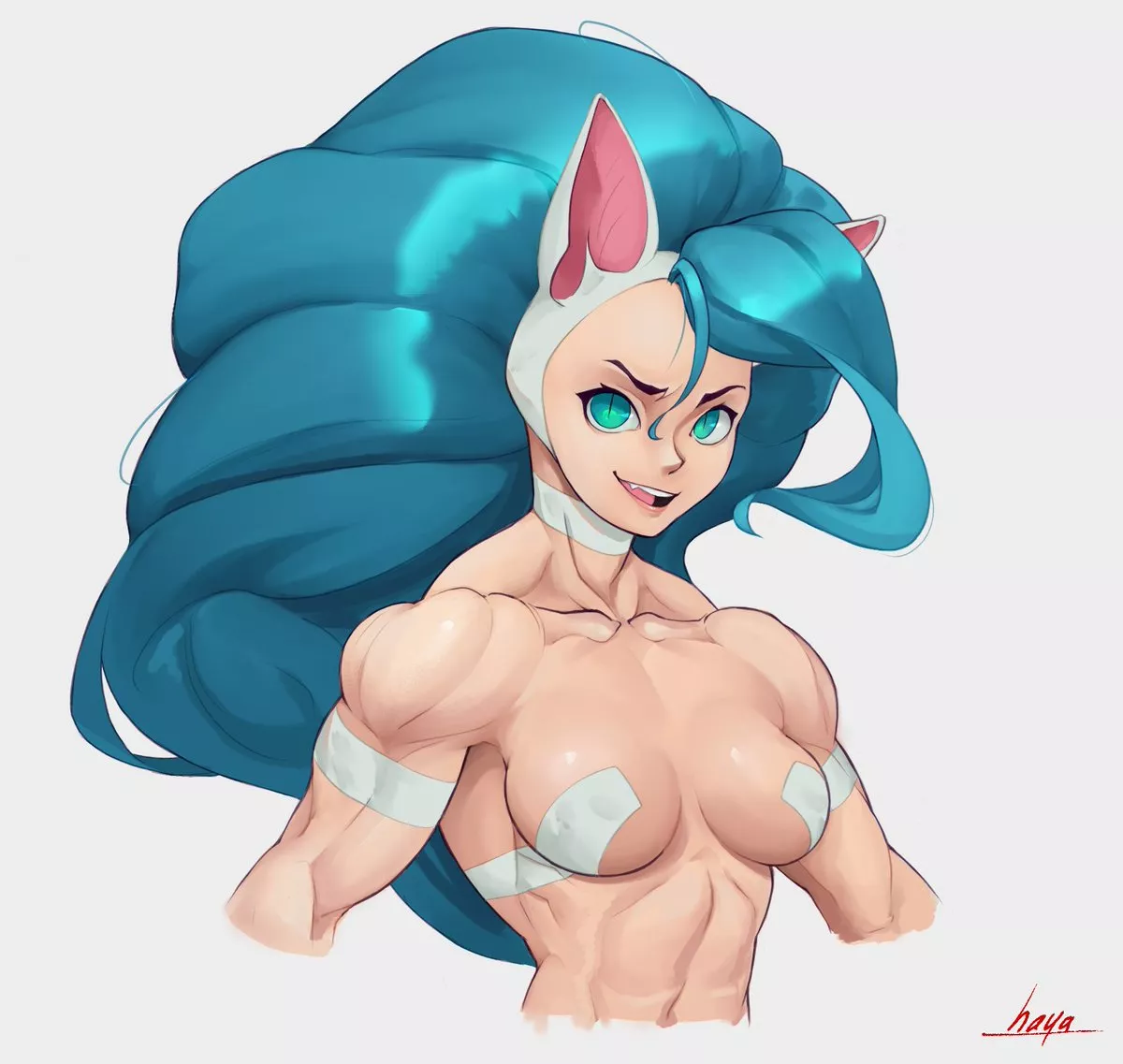 Felicia (@hayabusart) [Dark Stalkers] posted by elee0228
