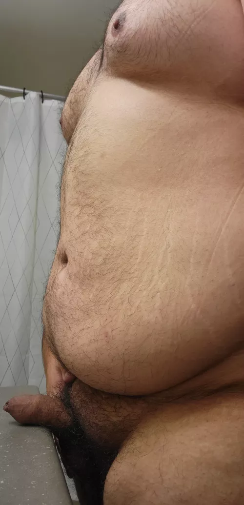 Felt a little extra thick this morming #tummytuesday by viewingcauseboredom