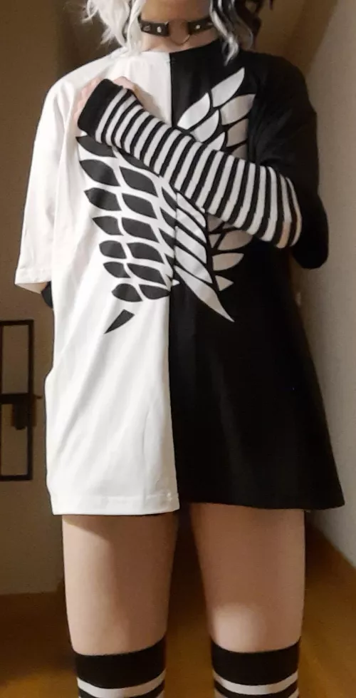 Felt cute, might slay some titans later idk by Queen_of_the_Abyss