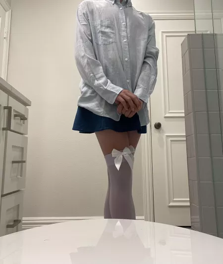 felt cute with this new shirt :) by Potential-Ad-994