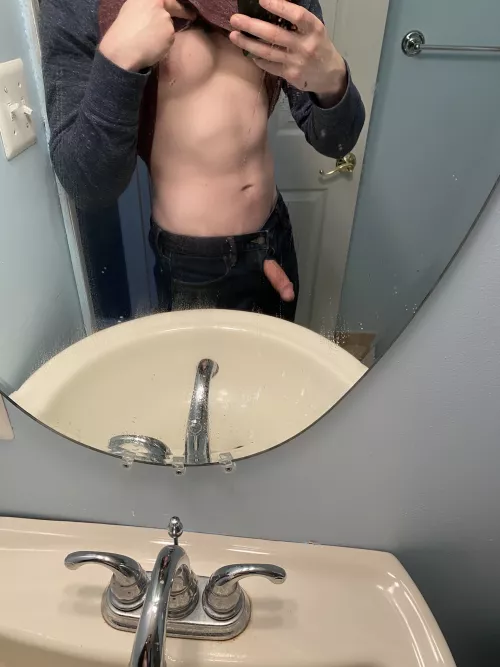 felt horny at my friends house and had to slip away 😅 by conradf1t