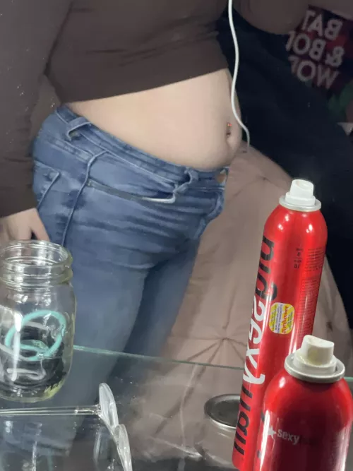 Felt like such a pig bursting out of my clothes yesterday. Tease me about it! by Particular_Corner_82