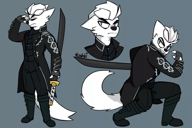 Felt motivated, might delete later. (Art by me @koshkiart, character by CAPCOM) by koshkiart