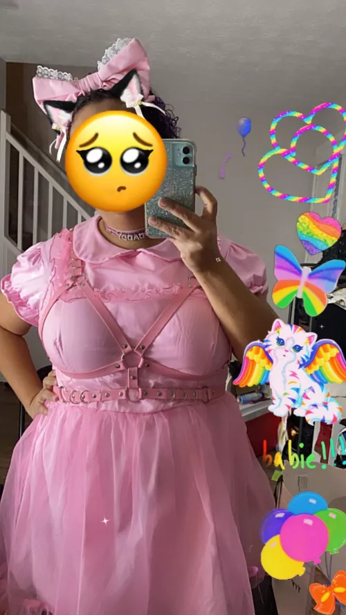 Felt pretty in this dress/onesie🌸 by KawaiiSushiPrincess