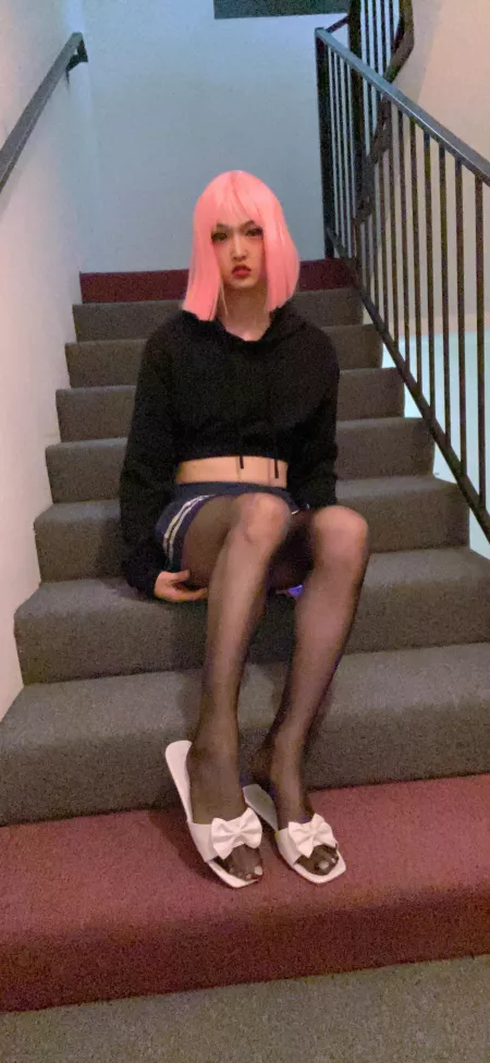 Felt sexy in this 😈 by sneakykat7