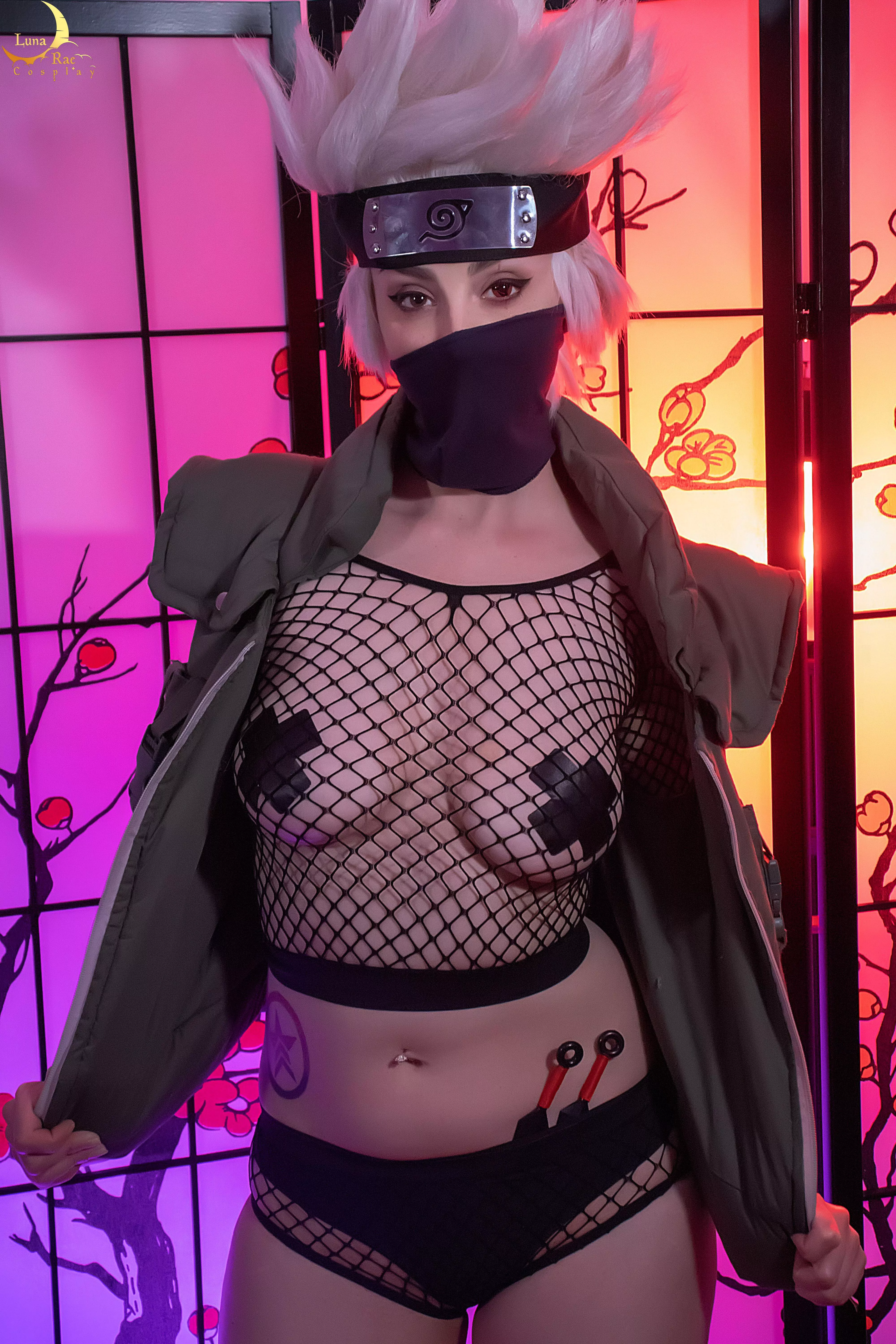 Fem Kakashi has some special training she’d like to try with you... Fem Kakashi cosplay by LunaRaeCosplay posted by TheCoswatcher