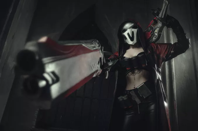 Fem Reaper (Overwatch) by Miss Mononoke by miss_mononoke
