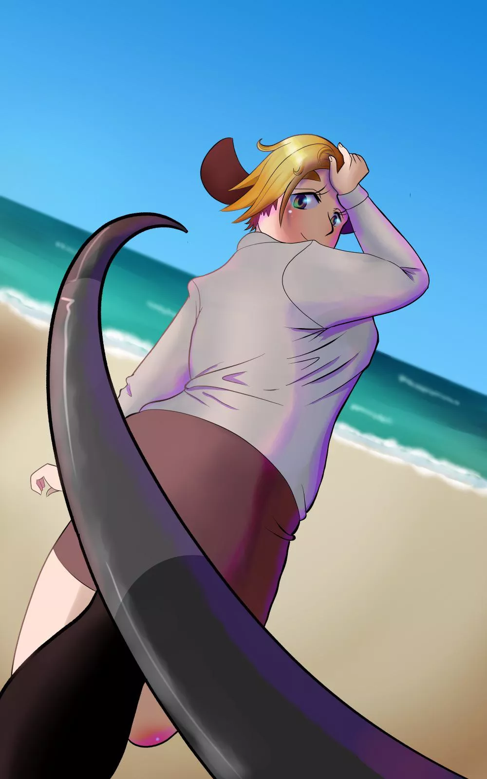 (Female) He’s Gonna Catch Her…! posted by OpusTales