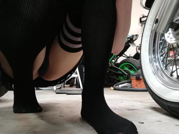 [Female] Would you take them off with you teeth? by beautybeast655