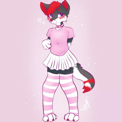 Fembean Fox uwu ( by u/Silver-Lynx-Studios ) by RobotChikens2b2t