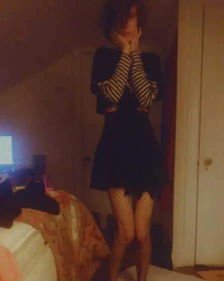 Femboy Friday! Take a more, uh goth?maybe? Aesthetic today! by QuakerOatsFemBoy