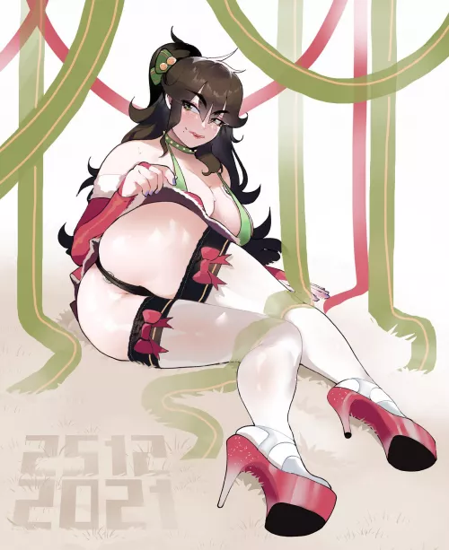 Festive ass by HazardouzBird