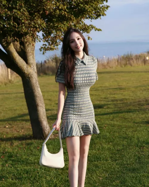 Figure hugging dress by Majestic_Painter8660