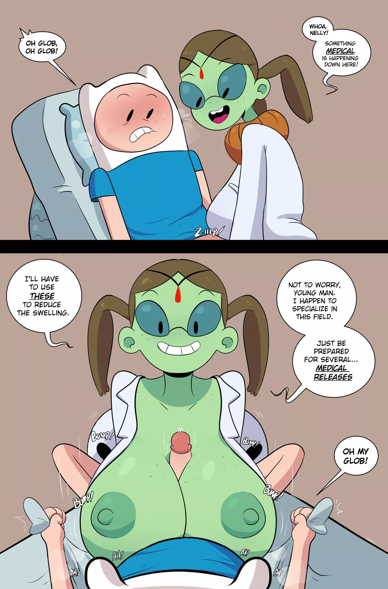 Fin getting some medical boob (Ounpaduia) posted by [deleted]