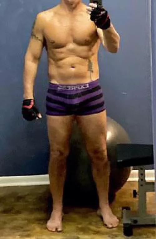 Finally fit enough for my skimpy boxer briefs by Ballerbrief27