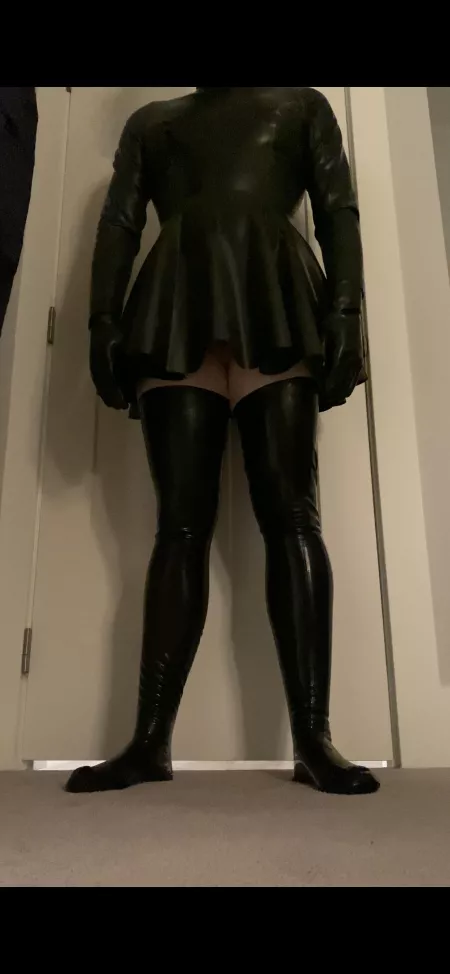 Finally got a latex dress and I love it by LatexBoy666