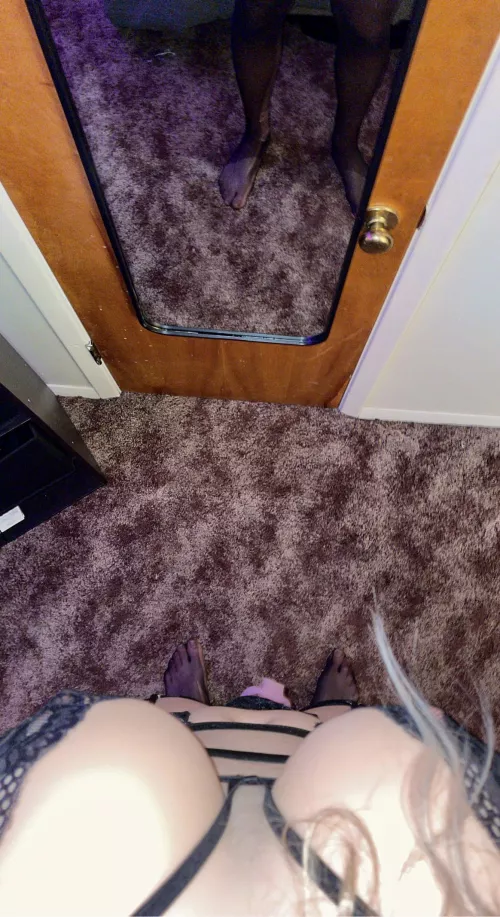 Finally got that sissy dream view!! 😍 by sissyslutaudriana