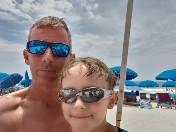 Finally got to the beach by deertony